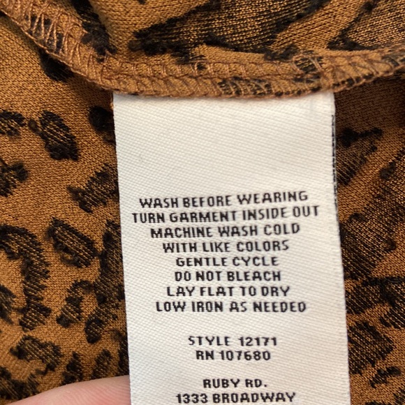 Ruby Rd Women’s Shirt size M brand new with tag length 26” bust 36” - Picture 5 of 12